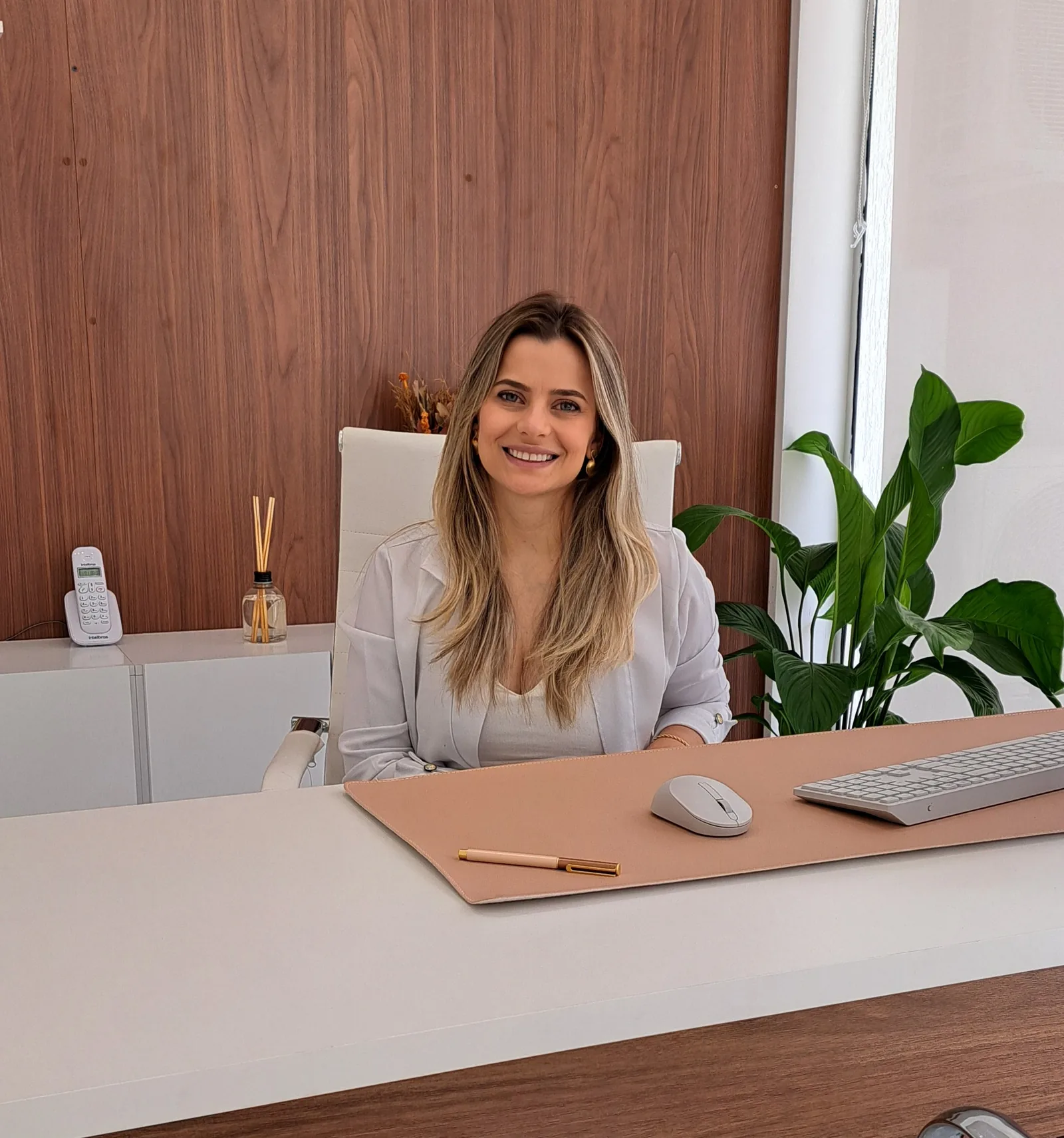 Clínica Lubie – recepção e ambiente interno